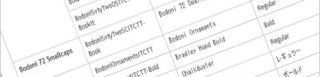 ブラウザ、モバイル、OSそれぞれにデフォルトでインストールされている日本語フォント一覧